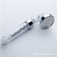 【物美价优】豪卢佳日韩透明新款磁疗负离子淋浴小花洒喷头