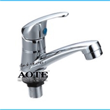 台州水龙头工厂外贸水龙头小美标单冷水嘴锌合金单冷水龙头