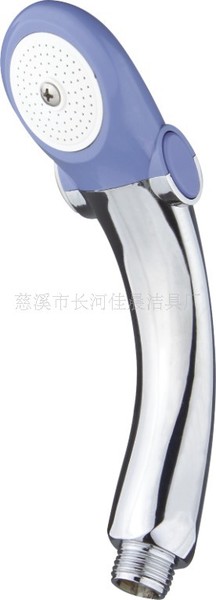 【佳晨洁具】供应节水型花洒全电镀花洒附带开光按钮花洒