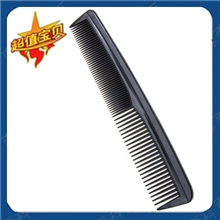 专业耐高温剪发梳理发梳平梳黑色理发梳专业防静电网上热销