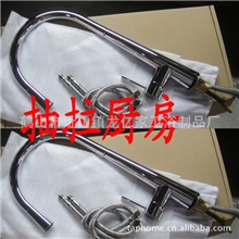 广东开平专业抽拉镀铬拉丝镀金360旋转生产厨房水槽龙头厂家