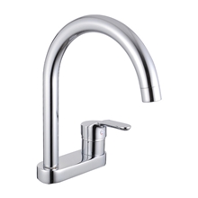 清水景顺面盆龙头冷热全铜双孔洗脸盆龙头单把台上盆水龙头