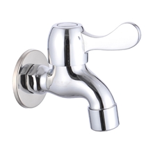 清水景顺拖把池龙头全铜水龙头4分洗衣池龙头快开防溅龙头