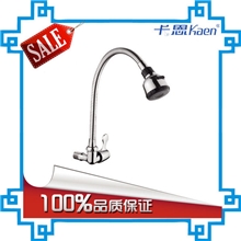 热销！精美单冷厨房水龙头万向龙头入墙式韩国引进技术