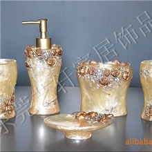 经典时尚欧风来袭树脂卫浴五件套卫浴套装家居卫浴套件