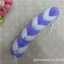 双色按摩搓澡巾沐浴巾浴条搓背带搓背巾多色