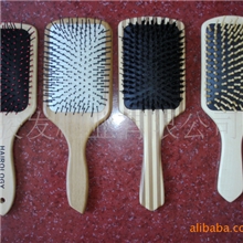 供应木制按摩梳，竹子大板梳，气囊按摩梳，钢针梳，胶皮梳