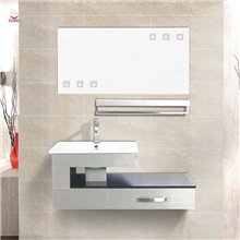 供应不锈钢浴室柜卫浴面盆柜洗手盆柜组合7579