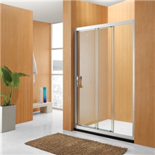 百德现代卫浴方型无框推拉门BT-07