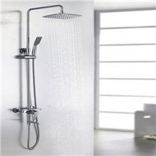 厂家批发直销全铜高档升降花洒新款套装淋浴柱三挡淋浴器13061