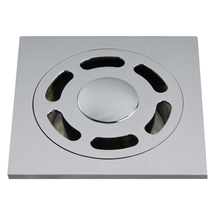 【企业集采】科迪KEDAH卫生间防臭防虫防头发锌合金地漏2803