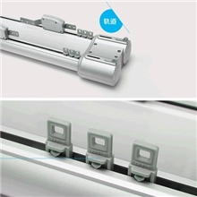 陕西西安双轨电动智能窗帘导轨、电动天蓬帘制作安装、电动百叶窗