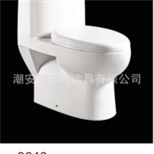 新款上市8646直冲式超节水连体马桶坐便器卫生洁具