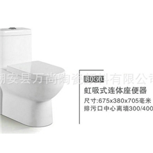 生产销售超静音超大管径无堵塞座便器马桶