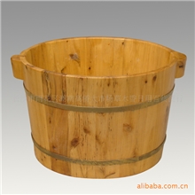 厂家供应香柏木足浴桶，桑拿桶,木桶