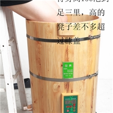 批发自动加热恒温洗脚木桶泡脚桶电泡桶柏木泡脚盆批发足浴盆