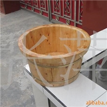 供应香柏木圆边浴足桶16
