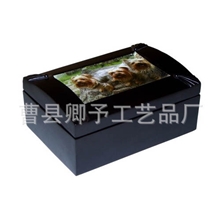 喷油木盒加拿大红雪松木盒宠物骨灰盒实木盒宠物尸体盒