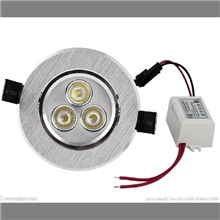 led天花灯客厅led射灯商店专用led筒灯3w