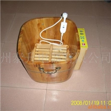 高级电加热足浴桶，桑拿足浴桶，香柏木木桶