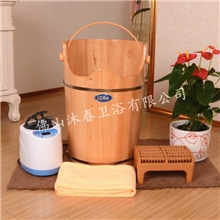 进口橡木蒸汽熏蒸桶熏蒸器洗脚泡脚桶蒸脚桶足浴桶厂家直销批发