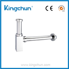 全铜方形隔水器(J244)防臭设计镀铬