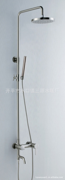 花洒喷头手持花洒花洒淋浴器水龙头卫浴洁具铜拉丝大花洒