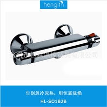 厂家供应节水节电防烫铜质恒温龙头，淋浴水龙头，卫浴洁具