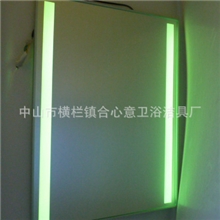 七彩渐变LED灯镜LED灯箱镜灯酒店会所照明灯LED展示镜