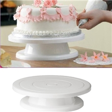 厂方亏本批发SY-R53塑料制圆形28CM裱花用的蛋糕转盘