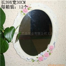 供应【厂家直销】化妆镜树脂相框田园风格相框树脂工艺品