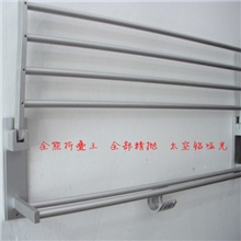 折叠架太空铝浴巾架/太空铝挂件毛巾架/浴室卫浴挂件大促销