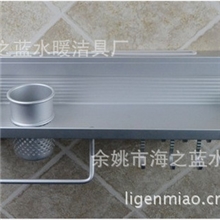 太空铝刀架厨房置物架后插刀调味品架多功能带挂钩50双杯