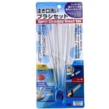 厂家直销壶嘴刷套装食器清洁刷细口瓶刷多功能茶壶刷4支装