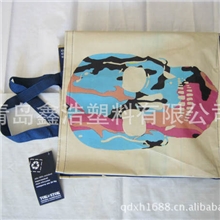 济南淄博青岛出口防潮PP手提袋广州香港台湾出口覆膜彩印手提袋