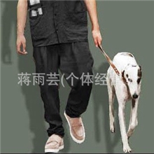 高档丝麻松紧系绳薄款男式长裤特大加大肥胖哥胖男人胖子肥佬裤