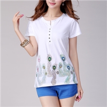 特价包邮胖mm夏装2013新款大码女装修身t恤圆领短袖打底衫女