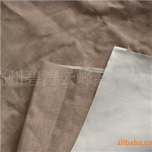 防紫外线涂层仿麻布窗帘布沙发布绣花坯布涂层底布抱枕印花
