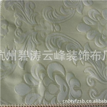 高档涤棉提花床垫布，窗帘布桌布酒店装饰布等