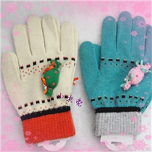 2013年新款韩版可爱糖果女士保暖全指手套