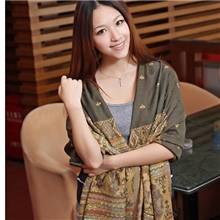 启宇供应新款韩版秋冬围巾圣诞围巾披肩礼品围巾保暖女士围巾丝巾