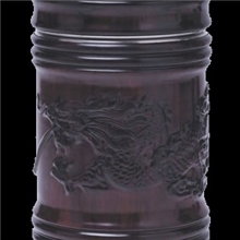 启宇供应新款正品高档优质红木龙杯紫檀木茶杯礼品现货1-3