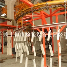 恒周制造，喷粉流水线