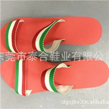 大量供应韩版时尚女凉拖鞋女式沙滩防滑拖厚底人字拖