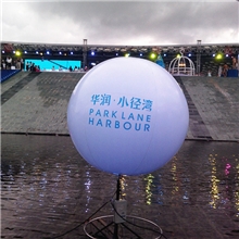 供应PVC支架气球灯出租沙滩支架灯LED气球灯深圳气球厂家