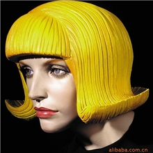 供应乳胶时尚假发CD变妆化妆舞会专用化妆舞会面具批发