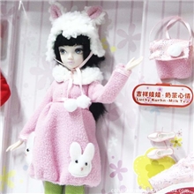 正品可儿娃娃吉祥娃娃关节体奶茶心情3033