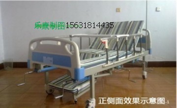 河北家用侧翻身床瘫痪护理床双摇便孔侧翻身床