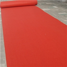 红地毯批发婚晏红地毯婚庆展会活动专用2毫米厚款毛绒红地毯