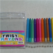 加工定制迷你款旋转蜡笔/6MM直径蜡芯转动蜡笔/塑料蜡笔